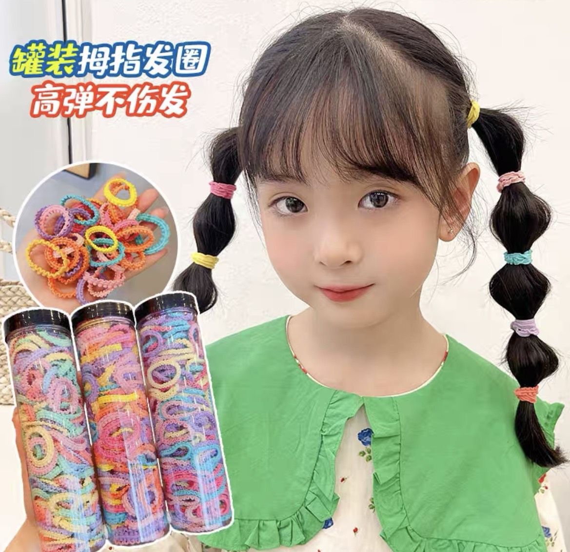 ỐNG 100 THUN CỘT TÓC SỢI XOĂN SÂU 